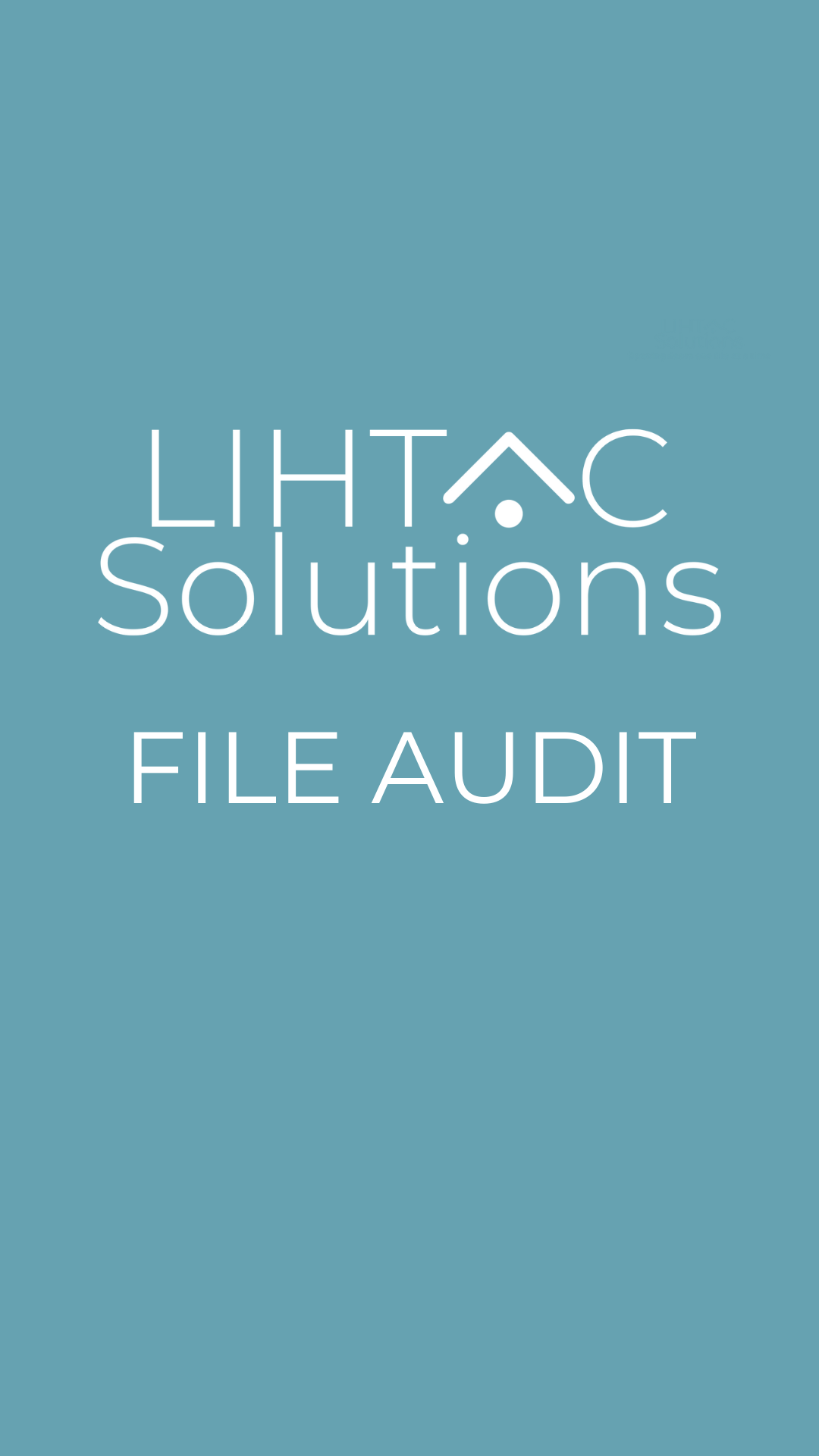 File Audit for Affordable Housing NY